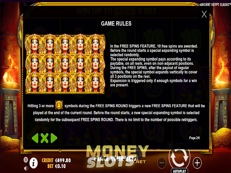 Ancient egypt classic pragmatic casino slots rules bonus